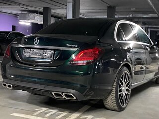 2019 Mercedes-Benz C-Класс 200 IV (W205) Рестайлинг, зелёный, 3180000 рублей, вид 2