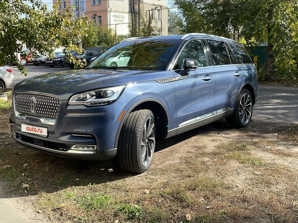 2021 Lincoln Aviator II, синий, 6900000 рублей