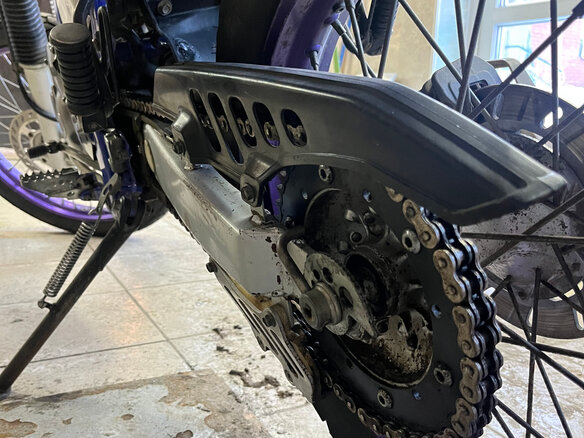 1994 Yamaha TT250R, белый, 330000 рублей - вид 8