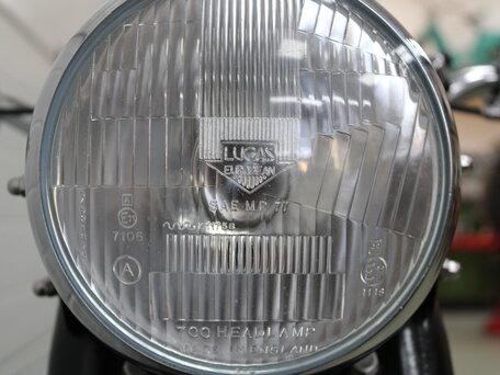 1956 BSA C10, красный, 590000 рублей, вид 2