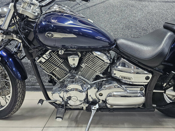 2008 Yamaha XVS1100, синий - вид 9
