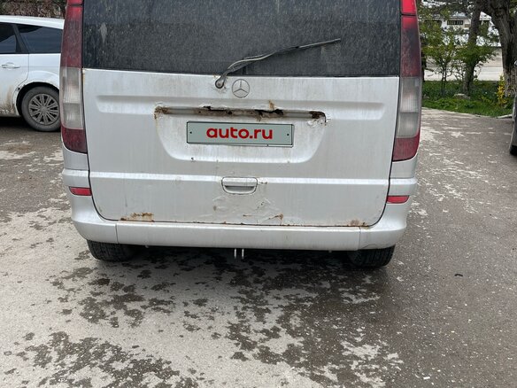 2003 Mercedes-Benz Viano L1 I (W639), серебристый, 930000 рублей - вид 2