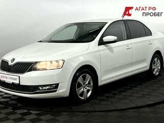 2018 Skoda Rapid I Рестайлинг, белый, 1155000 рублей, вид 2