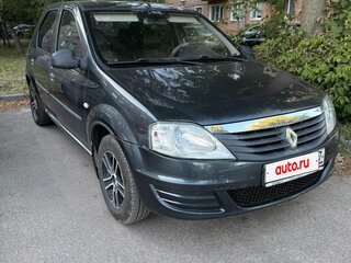 2010 Renault Logan I Рестайлинг, серый, 550000 рублей, вид 2