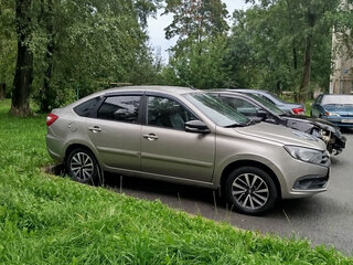 2022 Lada (ВАЗ) Granta Euro-2 I Рестайлинг, серый, 709000 рублей, вид 5