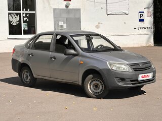 2013 Lada (ВАЗ) Granta I, серебристый, 215000 рублей, вид 2