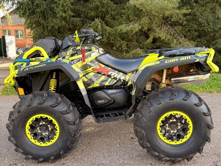 2020 BRP Can-Am Outlander X MR 850, жёлтый, 1200000 рублей, вид 5
