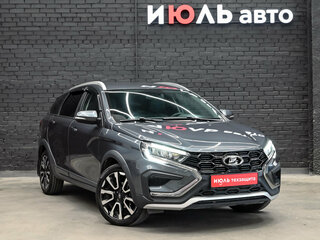 2024 Lada (ВАЗ) Vesta SW Cross I Рестайлинг (NG), серый, 1500000 рублей, вид 3
