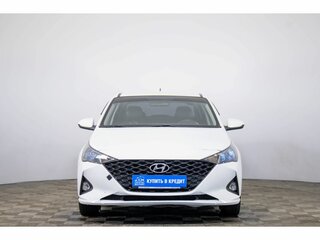 2020 Hyundai Solaris II Рестайлинг, белый, 999000 рублей, вид 2