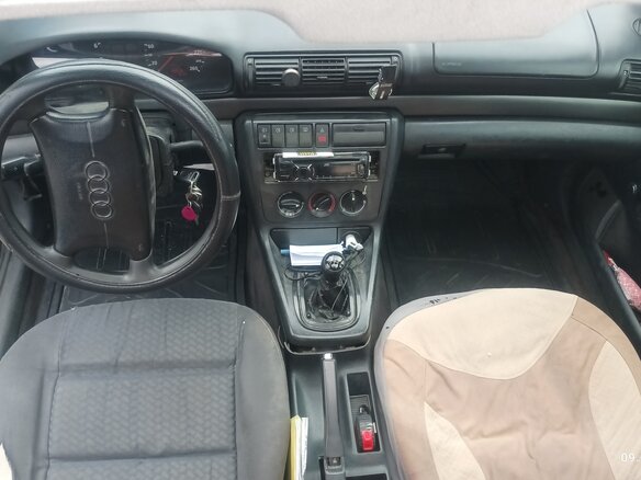 1994 Audi A4 I (B5), синий, 250000 рублей - вид 3