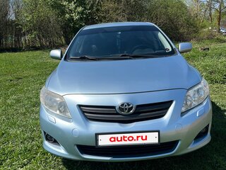 2008 Toyota Corolla X (E140, E150), голубой, 570000 рублей, вид 2