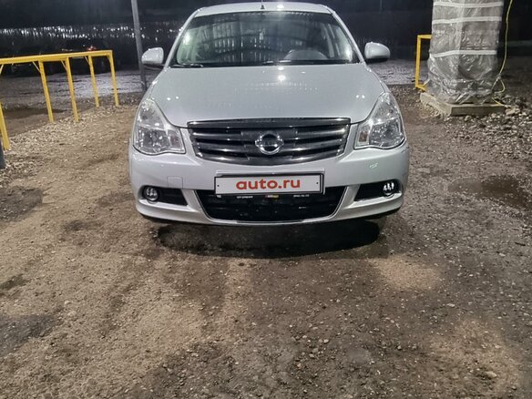 2014 Nissan Almera III (G15), серебристый, 850000 рублей