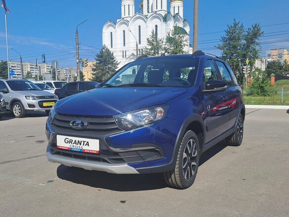 2026 Lada (ВАЗ) Granta Cross I Рестайлинг, синий, 1237900 рублей