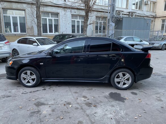 2008 Mitsubishi Lancer X, чёрный, 690000 рублей - вид 7
