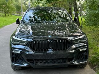 2021 BMW X6 40i III (G06), чёрный, 8600000 рублей, вид 1