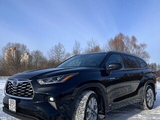 2020 Toyota Highlander IV (XU70), чёрный, 5450000 рублей, вид 2