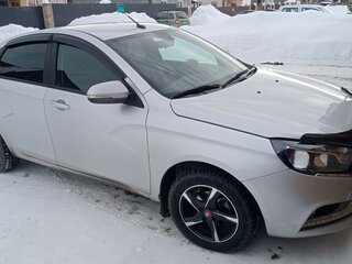 2017 Lada (ВАЗ) Vesta I, серебристый, 680000 рублей, вид 1