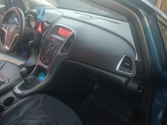 2013 Opel Astra J Рестайлинг, синий, 1100000 рублей - вид 14