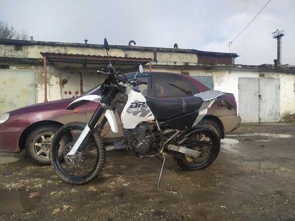 2001 Suzuki DR 250, белый, 130000 рублей - вид 6