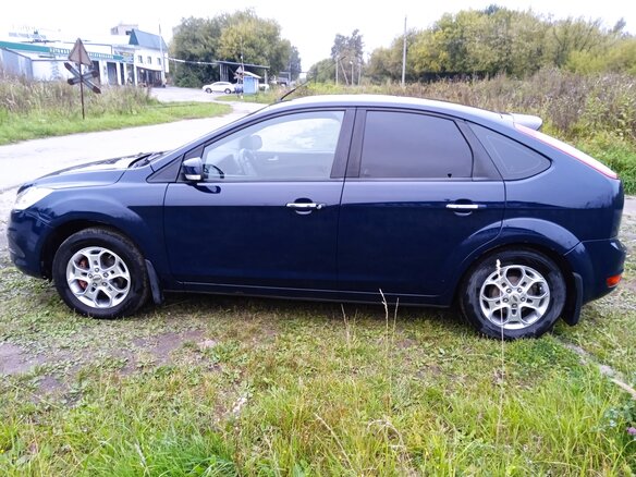 2009 Ford Focus II Рестайлинг, синий, 750000 рублей - вид 6