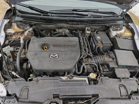 2008 Mazda 6 II (GH), фиолетовый, 760214 рублей - вид 13