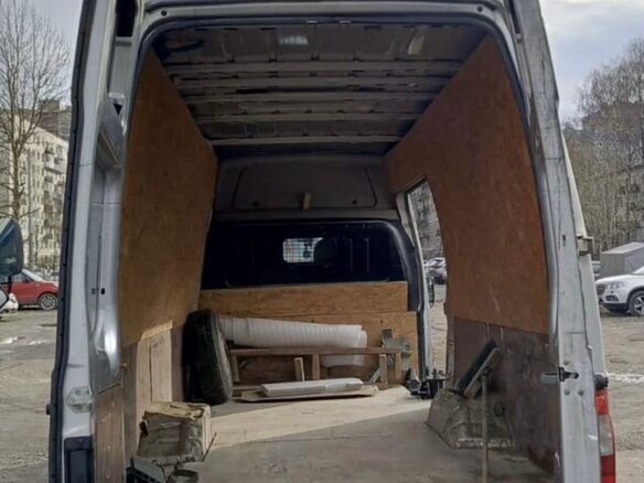 2013 Ford Transit, серебристый, 1250000 рублей - вид 4