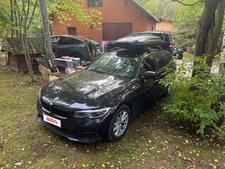 2020 BMW 3 серии 318d VII (G2x), чёрный, 3500000 рублей, вид 4