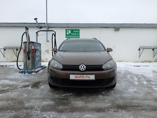 2010 Volkswagen Golf VI, коричневый, 1090000 рублей, вид 4