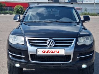 2007 Volkswagen Touareg I Рестайлинг, чёрный, 1080000 рублей, вид 3