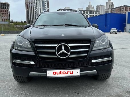 2012 Mercedes-Benz GL-Класс 500 I (X164) Рестайлинг, чёрный, 1999000 рублей, вид 2
