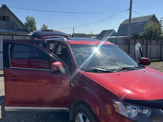 2008 Mitsubishi Outlander II, красный, 1450000 рублей, вид 2