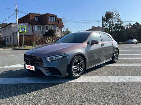 2018 Mercedes-Benz A-Класс 200 IV (W177), серый, вид 2