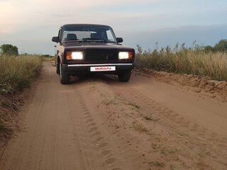 2008 Lada (ВАЗ) 2107, пурпурный, 250000 рублей, вид 3