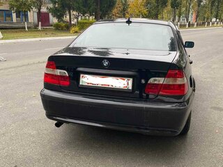 2002 BMW 3 серии 318i IV (E46) Рестайлинг, чёрный, 470000 рублей, вид 4