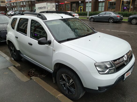 2016 Renault Duster I Рестайлинг, белый, 1150000 рублей - вид 1