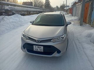 2017 Toyota Corolla Fielder XI (E160, E170, E180) Рестайлинг 1, серебристый, 1500000 рублей, вид 1