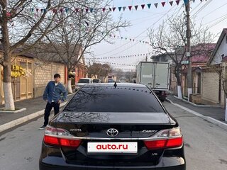 2016 Toyota Camry VII (XV50) Рестайлинг, чёрный, 2200000 рублей, вид 4