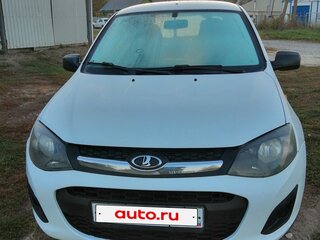 2014 Lada (ВАЗ) Kalina II, белый, 370000 рублей, вид 1