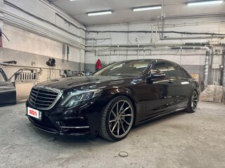2015 Mercedes-Benz S-Класс 350 CDI BlueTEC VI (W222, C217), чёрный, 3850000 рублей, вид 1
