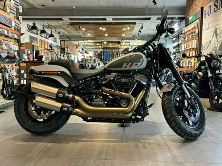2024 Harley-Davidson Fat Bob, серый, 3450000 рублей, вид 1