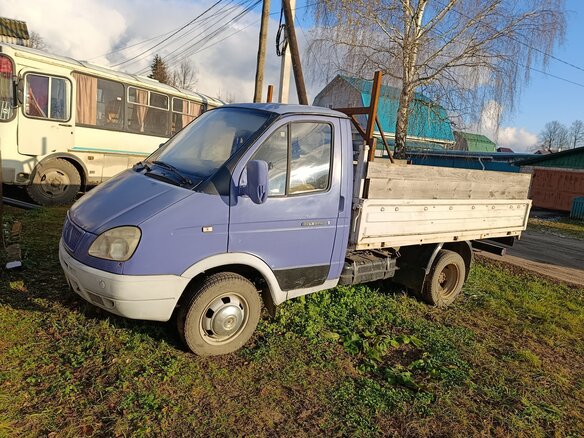 2005 ГАЗ ГАЗель (3302), синий, 400000 рублей
