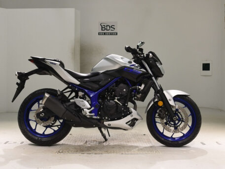 2016 Yamaha MT-03, серебристый, 330000 рублей, вид 4