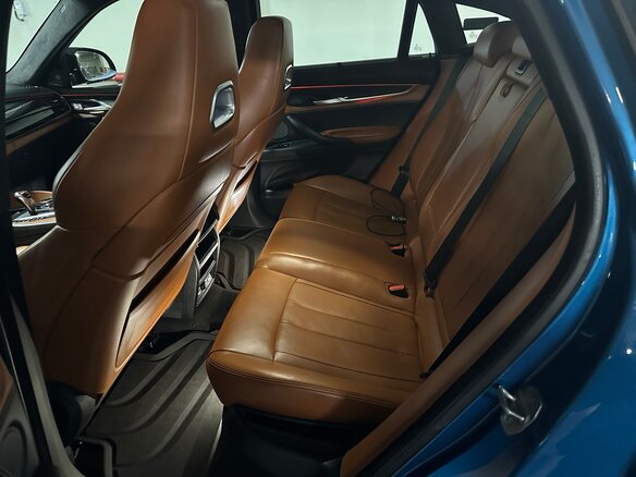 2015 BMW X6 M II (F86), голубой, 3350000 рублей - вид 14