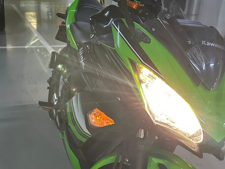 2017 Kawasaki ER-6F (Ninja 650R), чёрный, 700000 рублей, вид 4