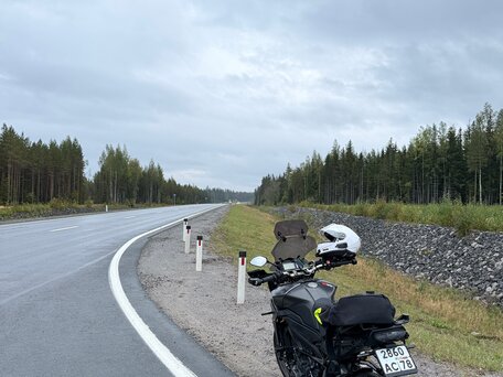 2015 Yamaha MT-09 Tracer (FJ-09), серый, 630000 рублей, вид 3
