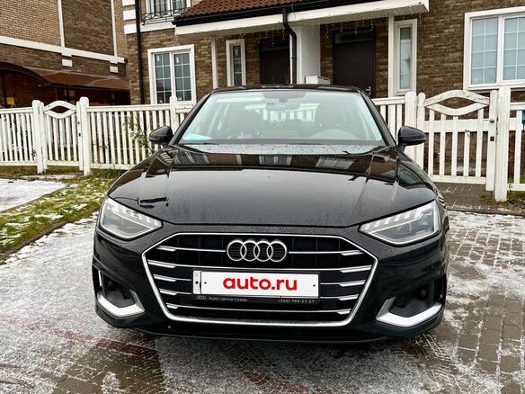 2020 Audi A4 35 TFSI V (B9) Рестайлинг, чёрный, 3550000 рублей - вид 2
