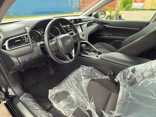 2018 Toyota Camry VIII (XV70), чёрный, 3200000 рублей, вид 4