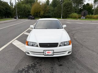 2001 Toyota Chaser VI (X100) Рестайлинг, белый, 1720000 рублей, вид 2
