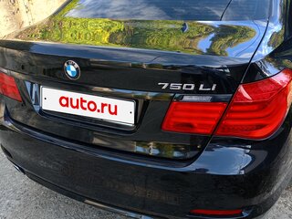 2011 BMW 7 серии Long 750Li xDrive V (F01/F02/F04), чёрный, 1375000 рублей, вид 2