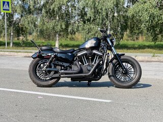 2018 Harley-Davidson Forty-Eight, чёрный, 990000 рублей, вид 2
